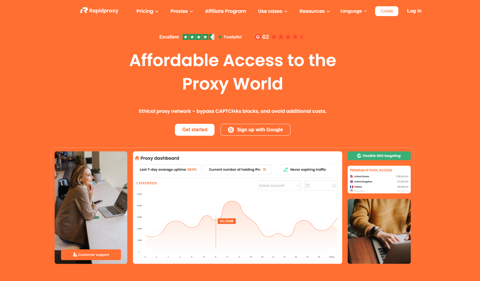 RapidProxy: High-Quality Residential & Static ISP Proxies